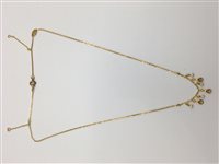 Collana Soma Gioielli Donna Girocollo in oro e pietre in Oro Diamante VAR GIR OG/PERLE/BR - VAR GIR OG/PERLE/BR